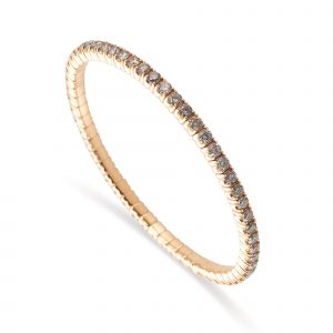 Armband mit braunen Brillanten